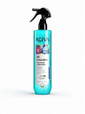 AGIVA purškiamas dvifazis plaukų kondicionierius  su hialuronu, 400ml