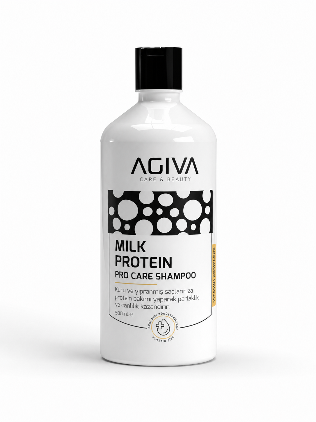 AGIVA šampūnas su pieno baltymais, 500ml