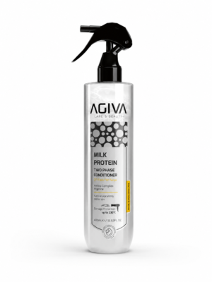 AGIVA purškiamas dvifazis plaukų kondicionierius su pieno baltymais, 400ml