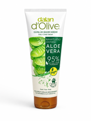 Dalan d’Olive raminamasis kūno kremas su alijošiumi (aloe vera), 250ml