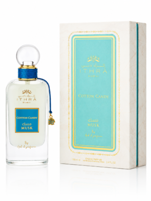 Ithra Dubai Cotton Candy Musk EDP 100ml, Ard Al Zaafaran Unisex (K63)